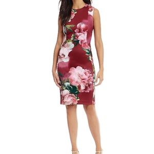 Size 6 Calvin Klein Floral Dress